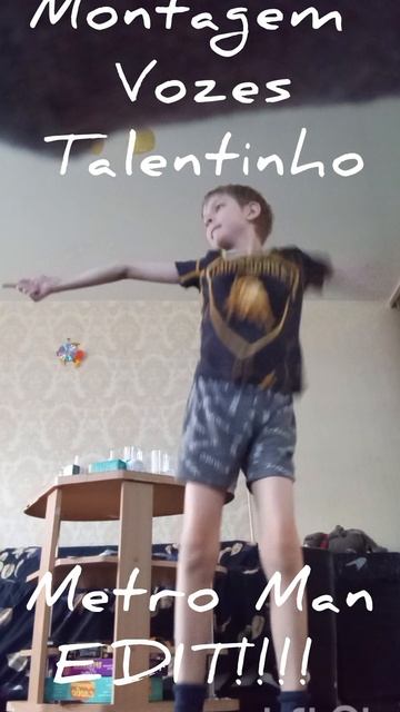 MONTAGEM VOZES TALENTINHO! METRO MAN!