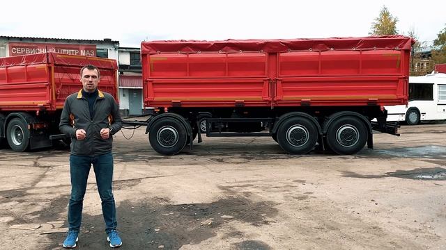 ПЕРВЫЙ ОБЗОР НА НОВЫЙ СЕЛЬХОЗНИК МАЗ-65012J С ПРИЦЕПОМ МАЗ-856103. ПОЧЕМУ МАЗ ЛУЧШЕ КАМАЗА смотреть онлайн