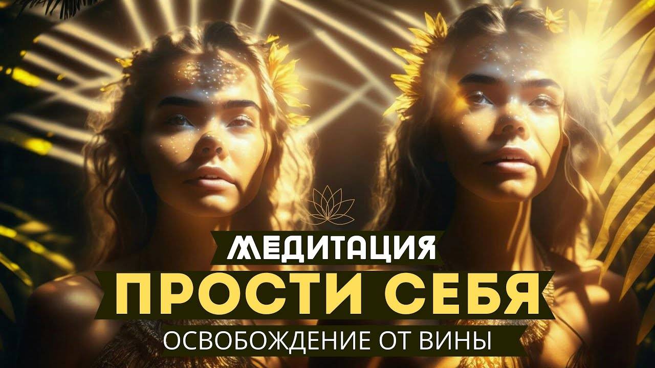 МЕДИТАЦИЯ ПРОЩЕНИЕ СЕБЯ. ОСВОБОЖДЕНИЕ ОТ ВИНЫ. ИСЦЕЛЕНИЕ.