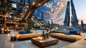 Density： Relaxing Sci-Fi Ambient Music 🎧 for Deep Calm & Visualization (Binaural Beats 4Hz)