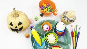 Мультики для Детей. Как сделать ярких цветных монстриков. Мультики залипалки для Хэллоуина