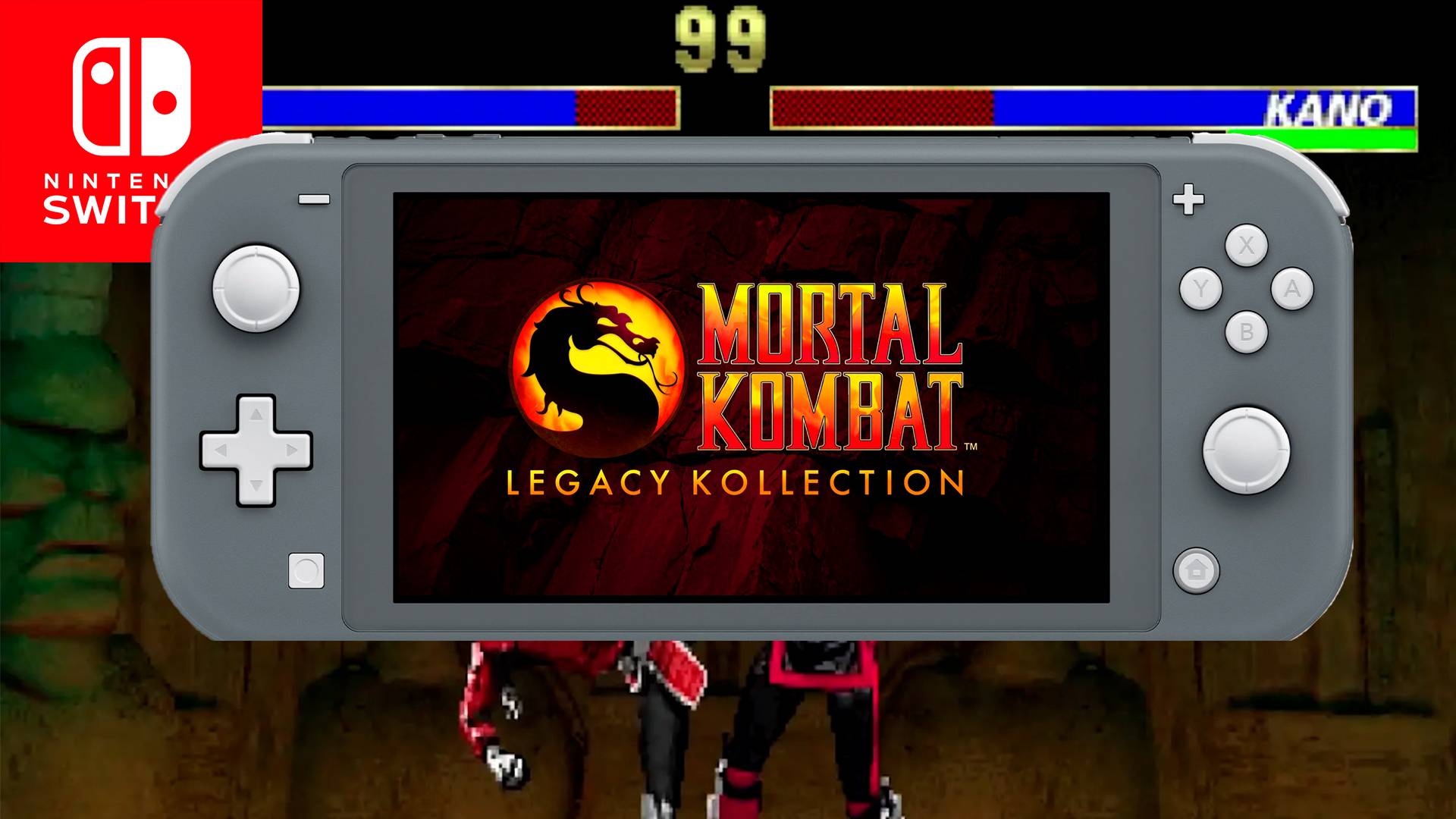 Mortal Kombat Legacy Kollection Nintendo Switch Lite Gameplay смотреть онлайн
