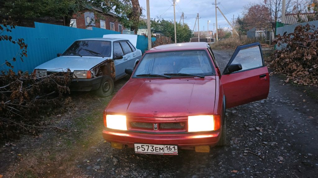 восстанавливаю москвич 2141 после дтп