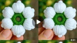 Шикарный цветочек крючком😍 #все_в_жизни_связано #вязаниекрючком #всевжизнисвязано