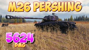 Pershing - 5 Фрагов 5.6K Урона • Старый малыш! • Мир Танков