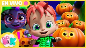 ¡Es Halloween! Canciones Infantiles  Vaca Lola y Más Canciones para Niños | HeyKids Español