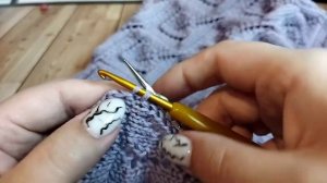 Как я набираю петли из проймы для рукава🧶( видео из архива)