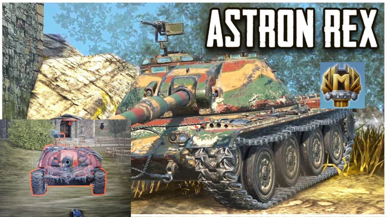 Обзор танка ASTRON REX (+мастер) ст поддержки смотреть онлайн