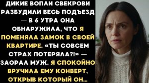 Вопли свекрови разбудили весь подъезд в 6 утра она узнала что я поменяла замок в своей квартире