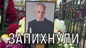 Странное захоронение! Могилу актера Алексея Золотницкого втиснули между оград.