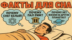 Факты чтобы быстро уснуть