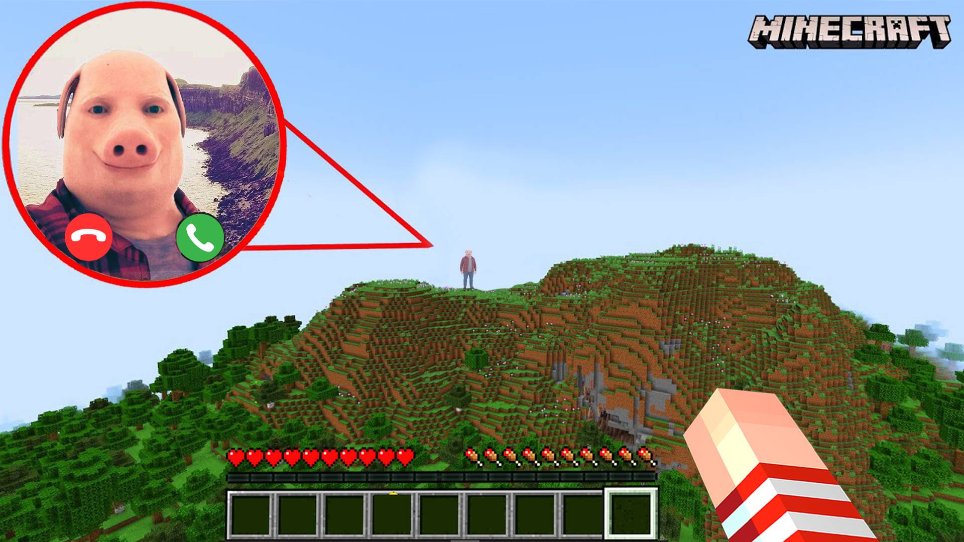 Я НАШЛА ДЖОН ПОРК В МАЙНКРАФТ! John Pork смотреть онлайн