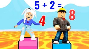 МОЙ ПОЗОР или ПОБЕДА ? 😱 Математическая гонка роблокс