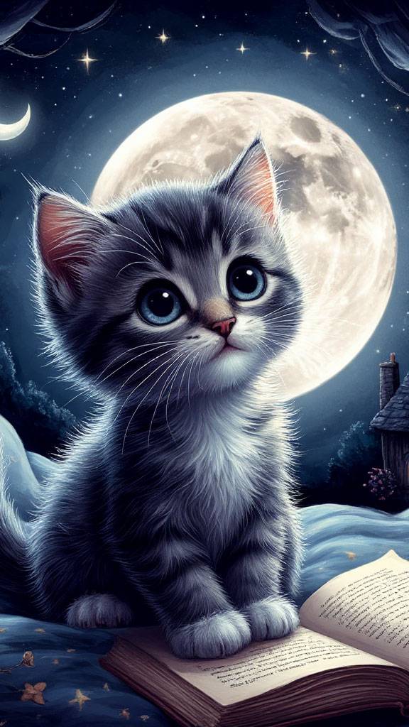 Сказка о Лунном Котёнке