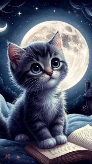 Сказка о Лунном Котёнке