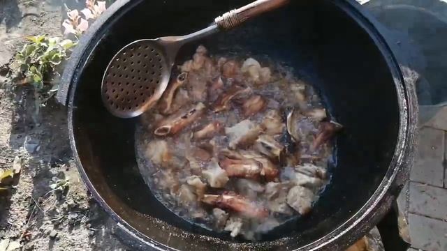 Обжарка мяса для плова смотреть онлайн