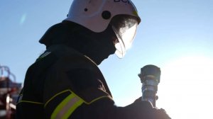 Пожар произошел в порту Усть-Луга