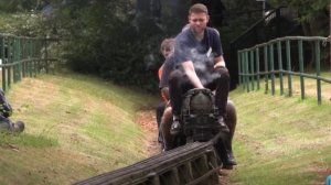 Полноценная рабочая модель паровоза