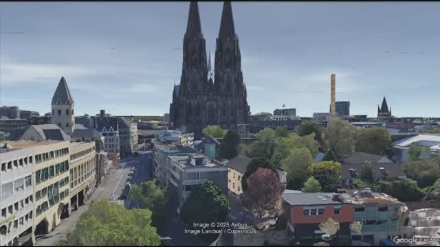 Кёльн город, разрушенный войной и воссозданный заново!