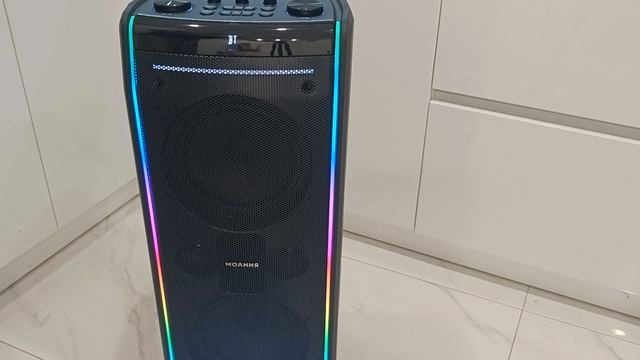 как звучит портативная акустическая система Урал Молния 10000 смотреть онлайн