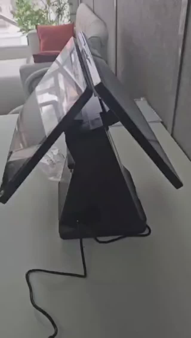 POS моноблок сенсорный компьютер ITC M2SI58128. 2 экрана, подходит для общепита, супермаркетов и т.д смотреть онлайн