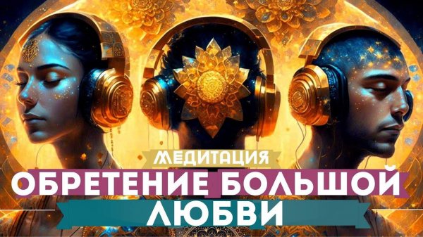 МЕДИТАЦИЯ ОБРЕТЕНИЕ БОЛЬШОЙ ЛЮБВИ. РАСКРЫТИЕ ВНУТРЕННЕГО ИСТОЧНИКА.