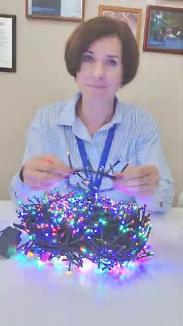 Обзор светодиодных гирлянд CL09 и CL10 Feron смотреть онлайн