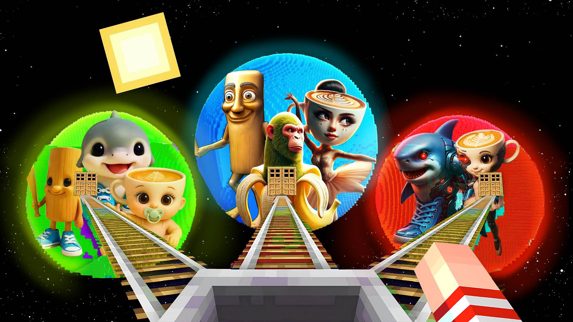 ВЫЖИВАНИЕ ВНУТРИ ПЛАНЕТ ИТАЛЬЯНСКИХ МЕМОВ В МАЙНКРАФТ смотреть онлайн