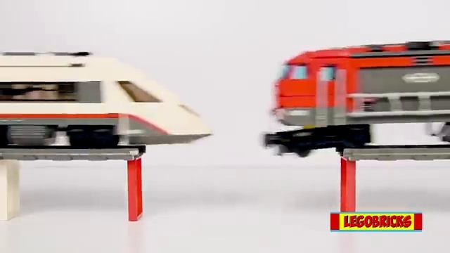 Lego Train Crash Compilation April 2019. смотреть онлайн