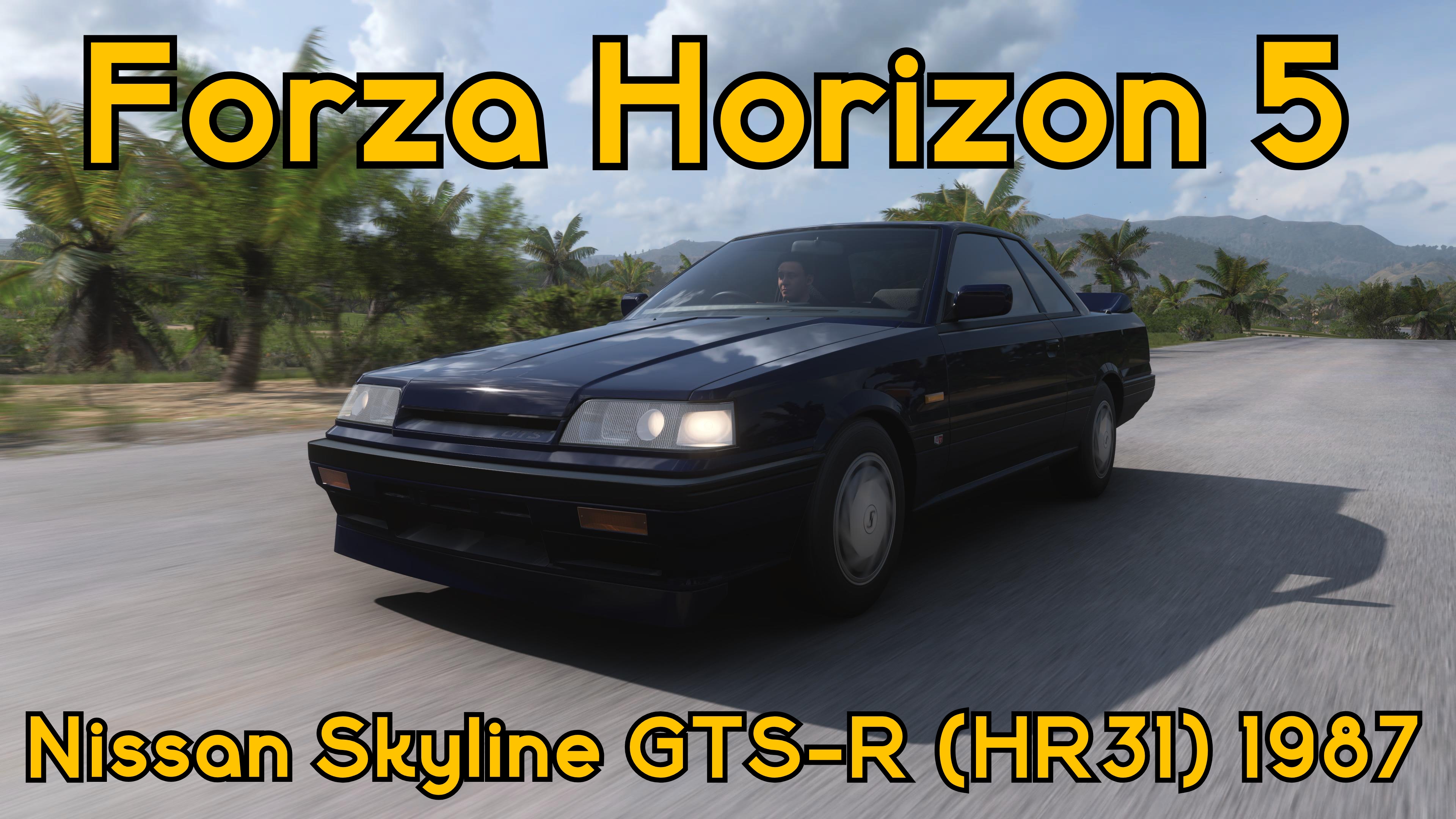 Японский герой прошлых лет возвращается! Nissan Skyline GTS-R (HR31) 1987 в Forza Horizon 5 🚗🔥 смотреть онлайн