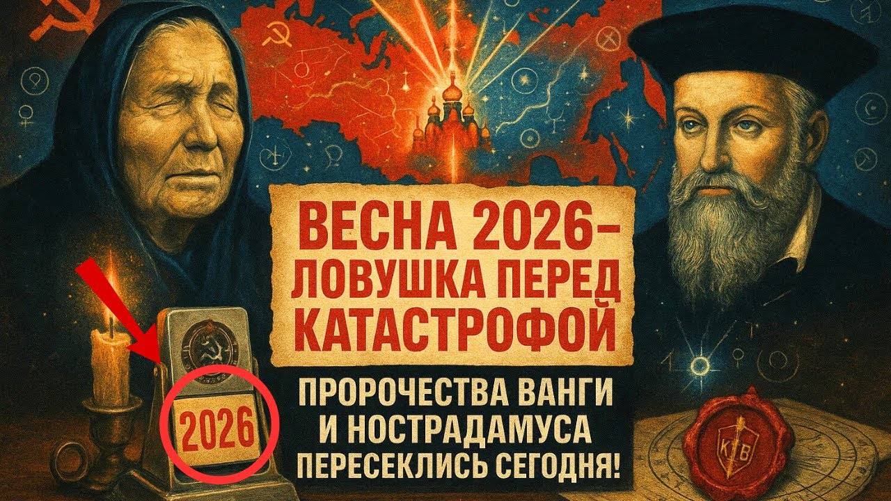 ЭТО СБУДЕТСЯ В 2026! Ванга пророчила: “После трёх зим будет короткая весна” | Архивная полка