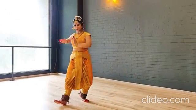 Исполнено в совершенстве в классическом стиле бхаратнатьям