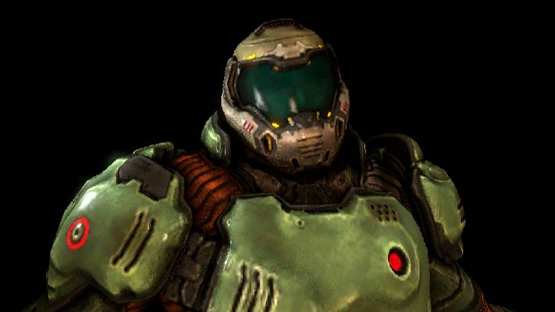 тестовая анимация по игре DooM 2016.