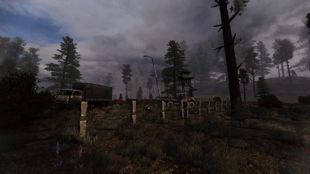 STALKER ambience | Кладбище техники