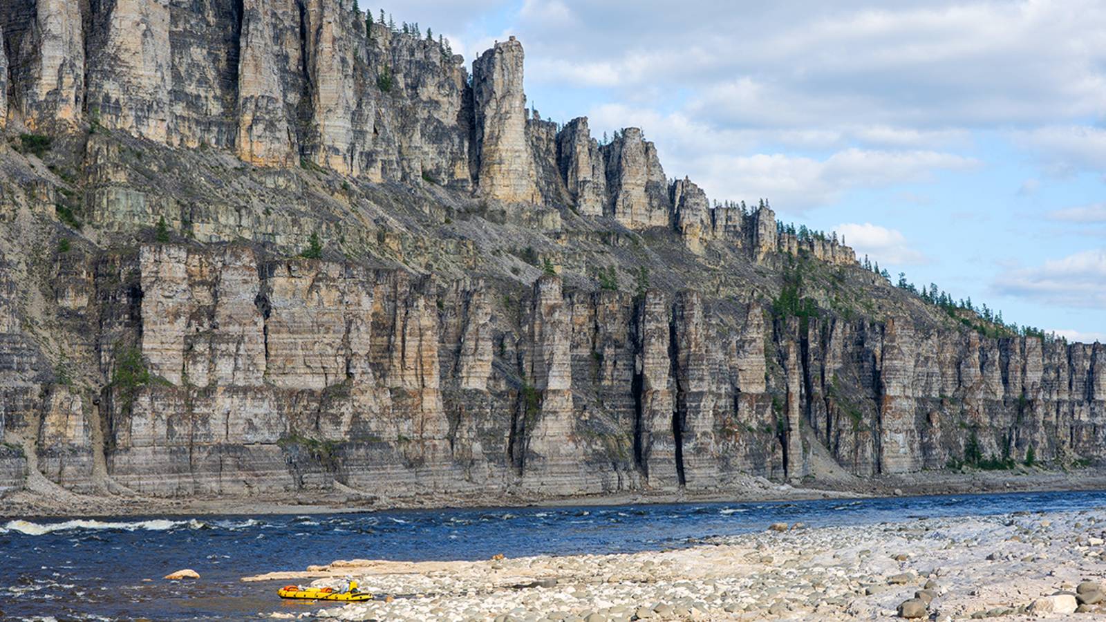 За сокровищами Анабарского плато. Часть 2. Сплав по Котую смотреть онлайн