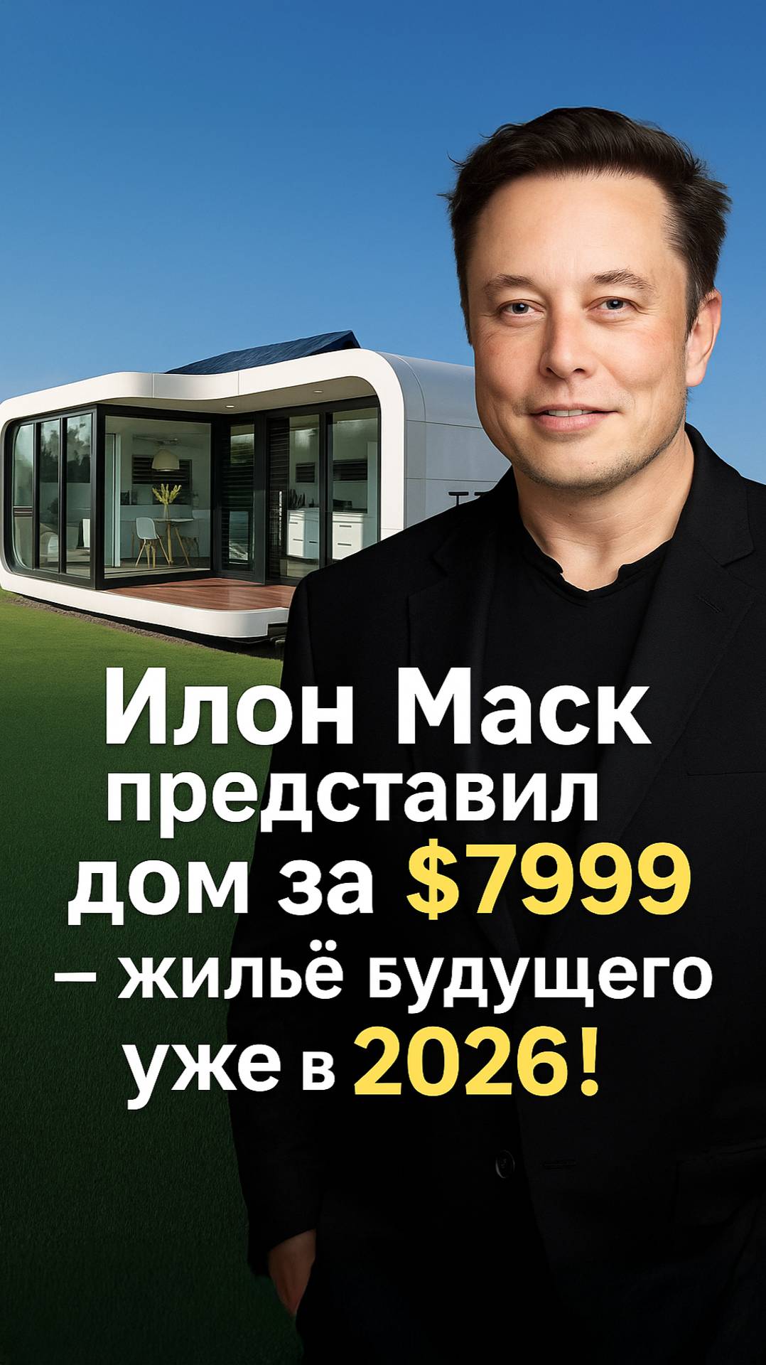 Новый дом от Tesla: живи как миллиардер, плати как студент смотреть онлайн