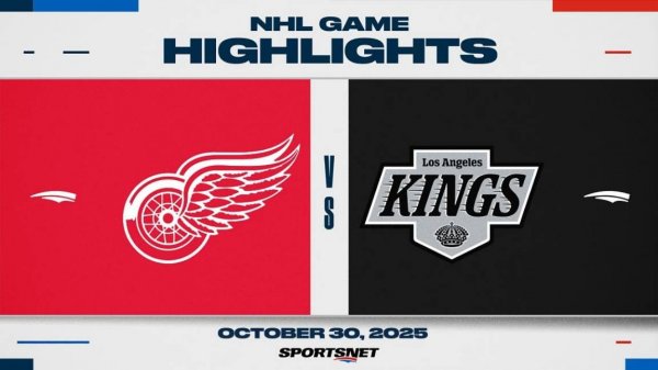 NHL Highlights ｜ Red Wings vs. Kings - October 30, 2025
