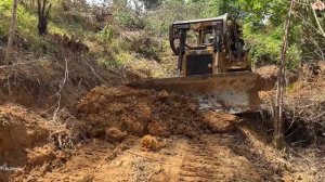 Строительство, расчистка  горная дорога