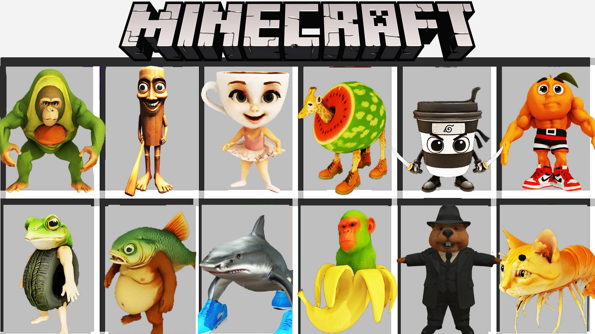 Я СОЗДАЛА НАСТОЛЬНУЮ ИГРУ с МЕМ БРЕЙНРОТ ЖИВОТНЫМИ В МАЙНКРАФТ! смотреть онлайн