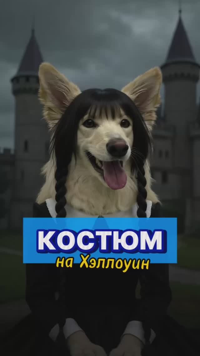 Ждём ваших комментариев🧟😄   #смешныеживотные #забавныесобаки #собаки #хэллоуин #развлечения