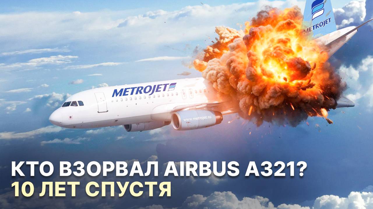 ВЗРЫВ НАД ЕГИПТОМ! В память о рейсе Когалымавиа 9268, A321, 31 октября 2015 год. смотреть онлайн
