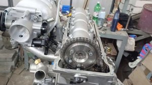 Как установить однорядную цепь на низкий блок ВАЗ.