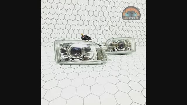 Toyota Caldina светодиодные тюнинг фары от Ledstudio смотреть онлайн