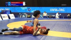 девять минут великолепной вольной борьбы на Чемпионате мира