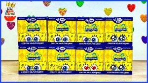 Губка БОБ YUMYкуб!Сюрпризы Спанч Боб квадратные штаны,мультик,Игрушки SpongeBob unboxing