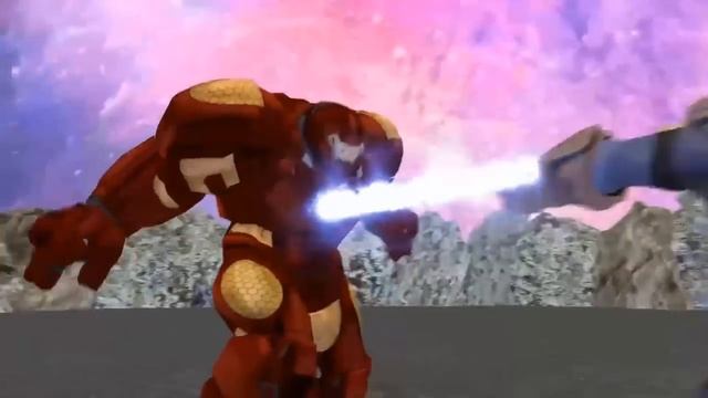 танос против марвел героев