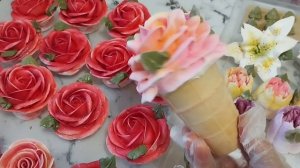 Зефирные цветы- моя любимая работа! 🥰