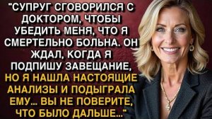 Я НАШЛА НАСТОЯЩИЕ АНАЛИЗЫ И ПОДЫГРАЛА СВОЕМУ МУЖА... ВЫ НЕ ПОВЕРИТЕ, ЧТО БЫЛО ДАЛЬШЕ...