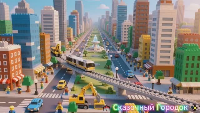 Лего городок 🏙 | Анимация для детей 🧸