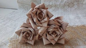 Мастер-класс "Роза из бересты"